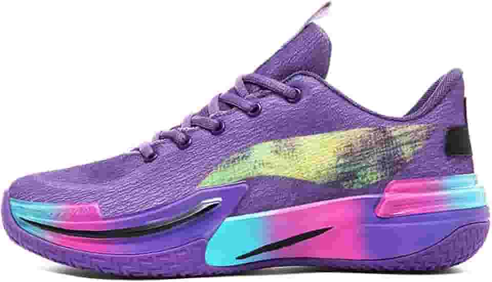 Tênis de basquete masculino, calçados esportivos da moda, respiráveis e antiderrapantes, tênis treinamento Equipamento de basquetebol