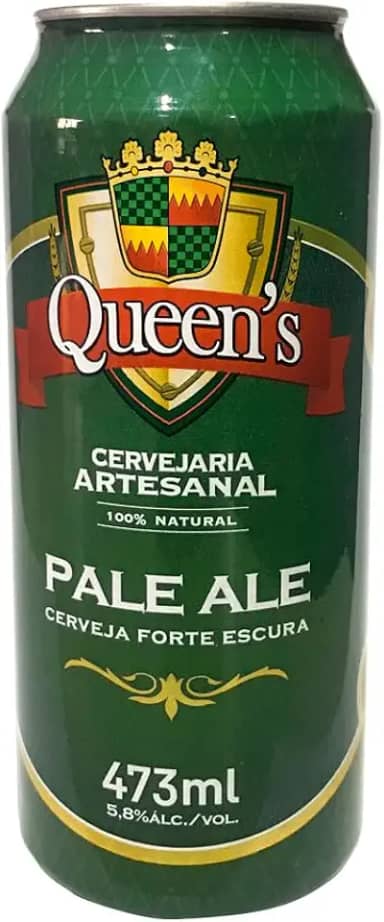 Queen's Cervejaria, Cerveja Queens Pale Ale 473 ml