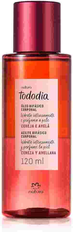 NATURA TODODIA CEREJA E AVELA OLEO CORPORAL BIFASICO 120ML