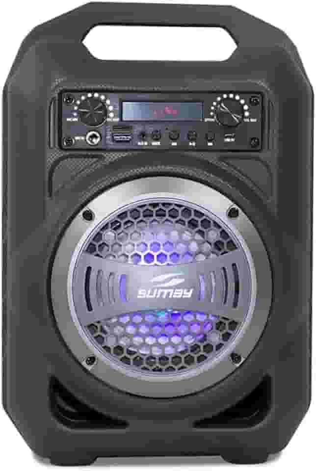 Caixa de Som Portátil Gallon Music CSP1302 30W Cinza Sumay