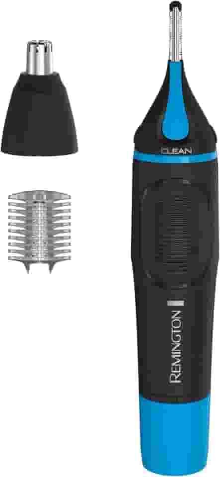 Remington Aparador de nariz, orelha e detalhes com tecnologia CleanBoost, azul