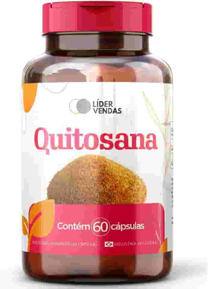 Quitosana - 800mg com 60 cápsulas - 1 pote