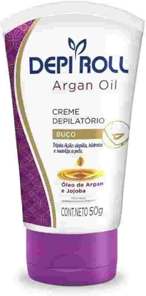 DEPIROLL Creme Depilatório Buço Argan 50 G Depiroll