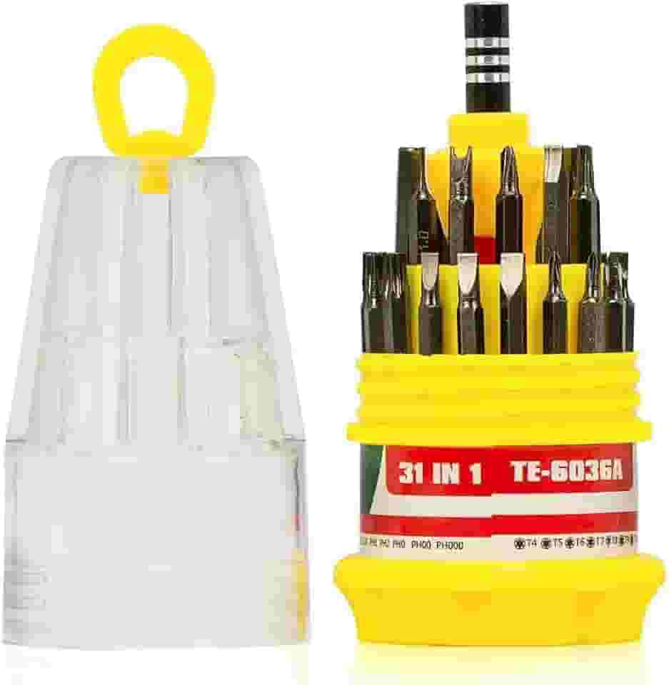 Kit Com 31 Chaves De Precisão Fenda Alen Torx Philips Y 4002