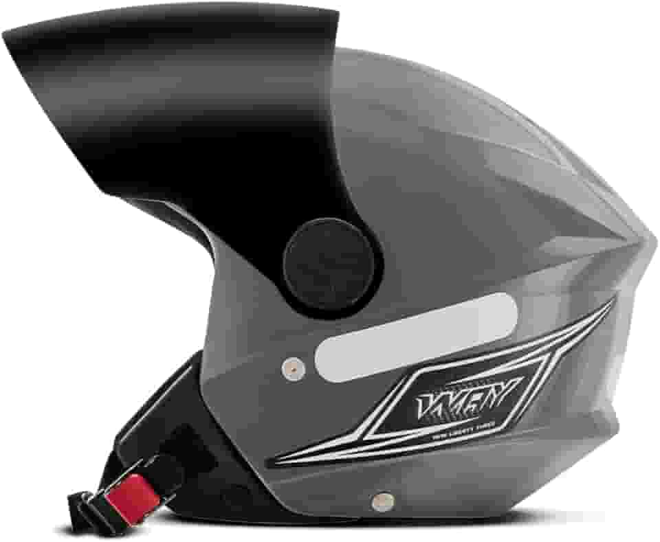 CAPACETE ABERTO MIXS WAY PRATA TAM. 58 VIS. FUMÊ