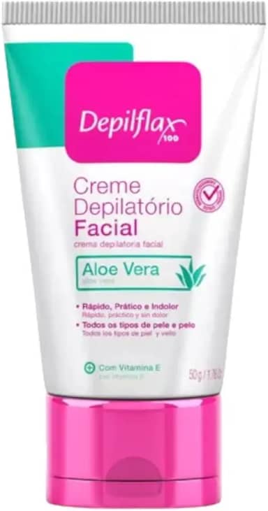 Creme Depilatório Facial 50g Depilflax