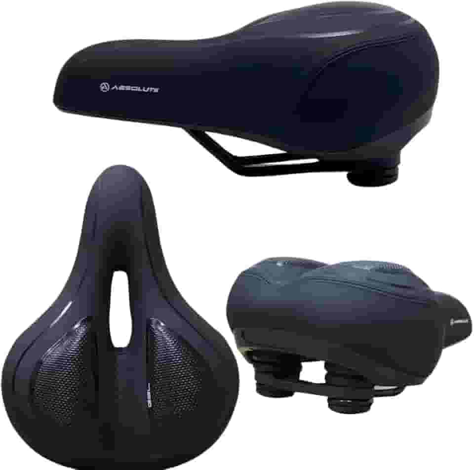 Selim Super Confortavel Gel Molas De Elastômero Bike Mtb