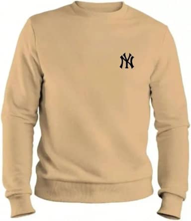 Moletom Masculino New York Gola Careca Macio Flanelado Tecido Premium