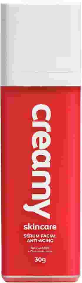 Creamy Skincare Sérum Facial Retinal 30g | Melhora Rugas, Reduz Poros Dilatados, Controla Brilho, Promove Firmeza, Uniformiza Tom | Todos os Tipos de Pele, Noturno
