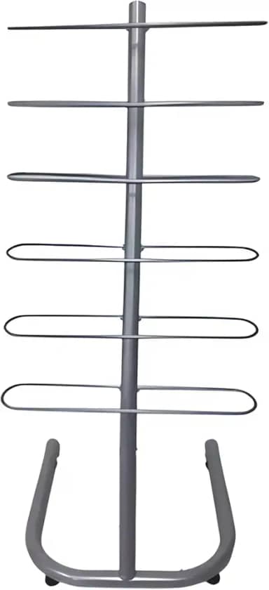 Revisteiro de Chão Cinza Flape