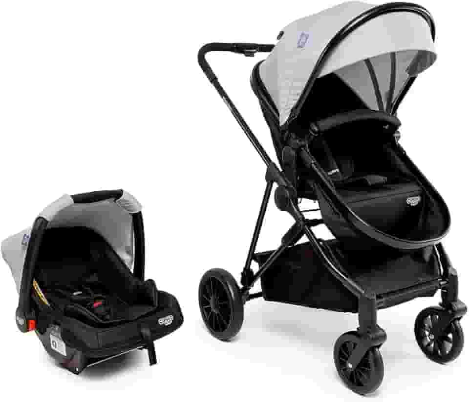Travel System Cosco Kids, Lummy Duo, Cinza Gelo