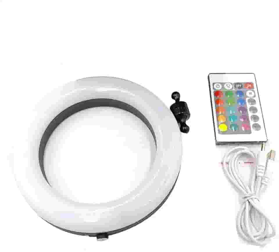 Luzes de narguilé Lâmpada Anel Colorida 16cm de Diâmetro Com Controle Remoto narguilé Lâmpada Led Decoração do Painel para Festa de Férias Bar Ktv Luz Atmosférica de Remoção de