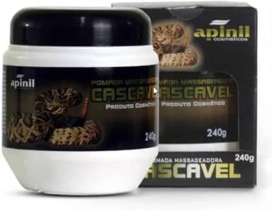 Gel Massageador cascavel Apinil Pote 240g