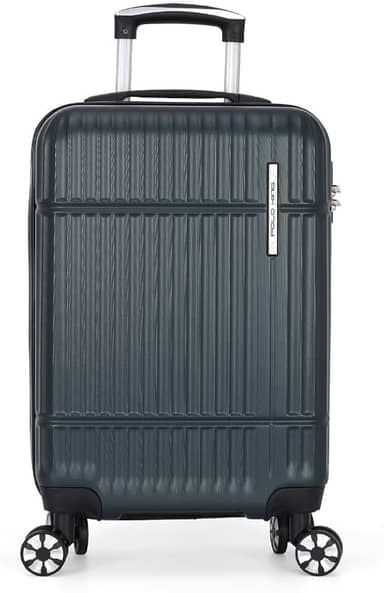 Mala de Viagem de Bordo 10kg Rígida ABS Padrão ANAC - Polo King Luxcel MF10443PK (Verde)