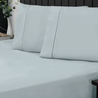 Jogo de Cama Queen Percal 400 Fios Ponto Palito 03 Peças, Antiácaro, Anti-pilling com Toque Macio - Dublin