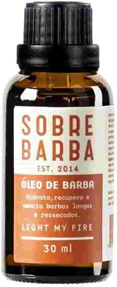 Óleo de Barba - Light My Fire 30Ml, Sobrebarba, Laranja, 30 Ml