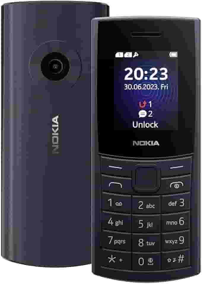 Celular Nokia 110 4g Dual Chip Radio Fm Bluetooth Lanterna (Azul Meia Noite)