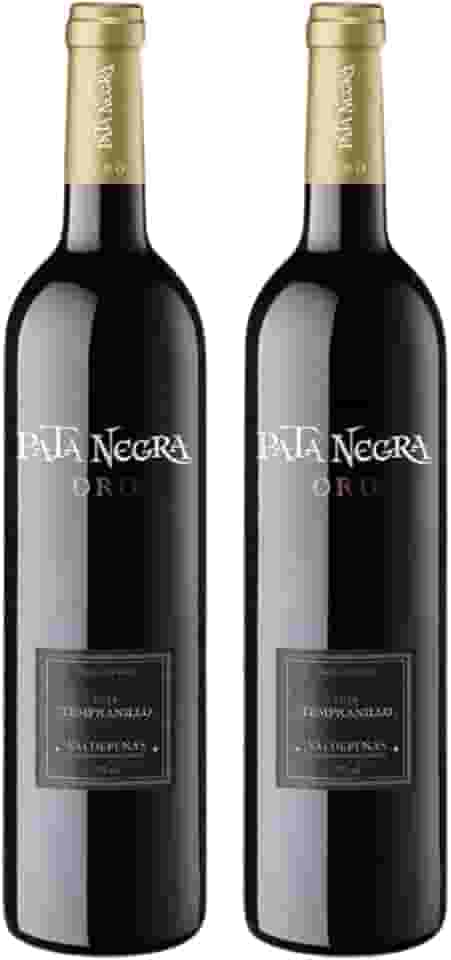 Kit 2 Vinhos Tinto Espanhol Pata Negra Oro Tempranillo 750ml