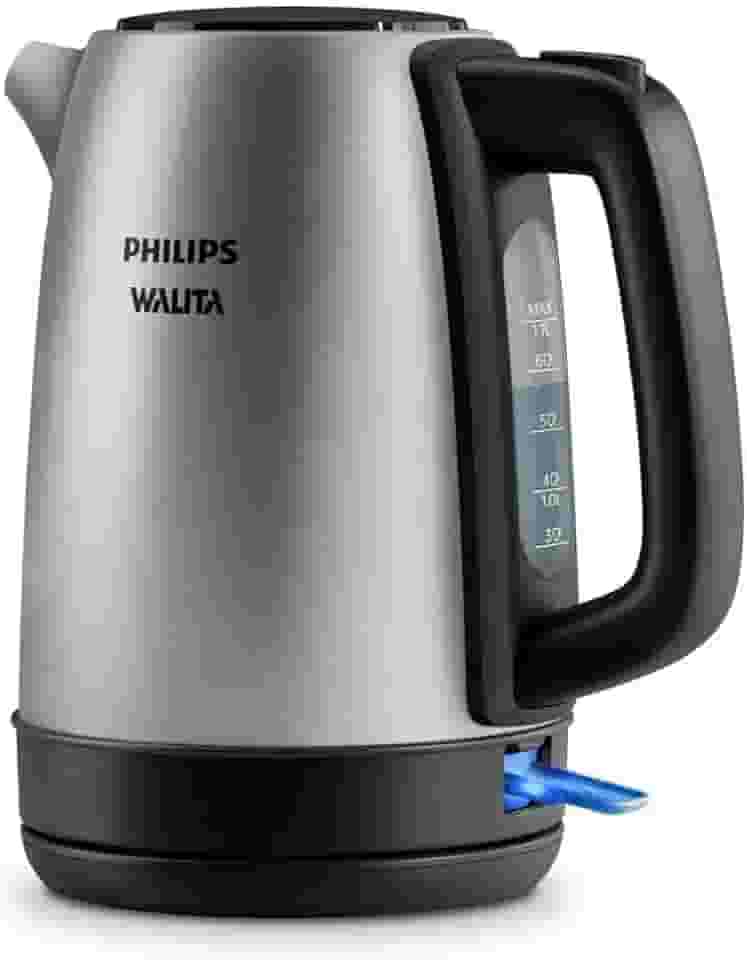 Chaleira Série 3000 Inox Philips Walita 1200W, 2 anos de garantia, 127v - HD9350/90