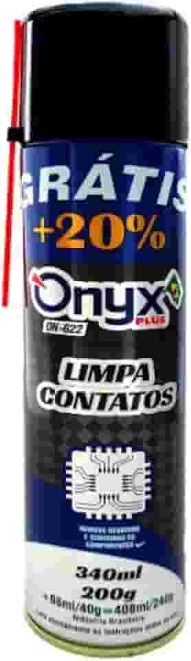 Limpa Contato Elétrico Eletrônico Conectores Pc Placa Onyx 408ml