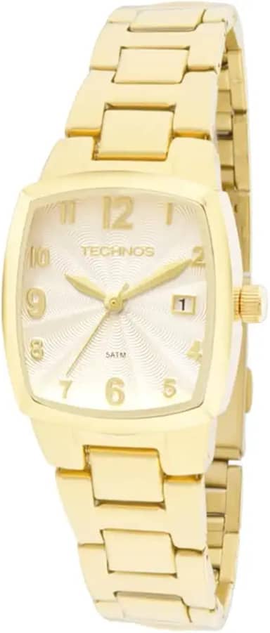 Relógio Technos Feminino Boutique Dourado - 2015CAF/4K