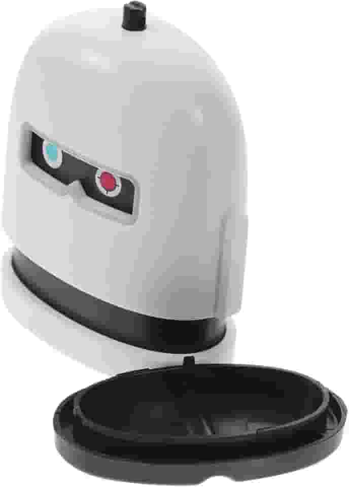 HOMSFOU Carimbo Roupas Carimbo com Design de Robô Identificação Vestuário Tinta Resistente À Desbotável Escolar