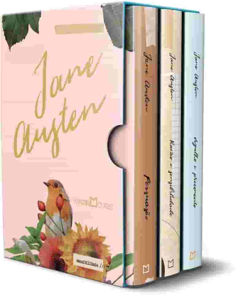 Box Jane Austen - 3 Volumes - Razão e Sensibilidade, Orgulho e Preconceito e Persuasão - Brochura