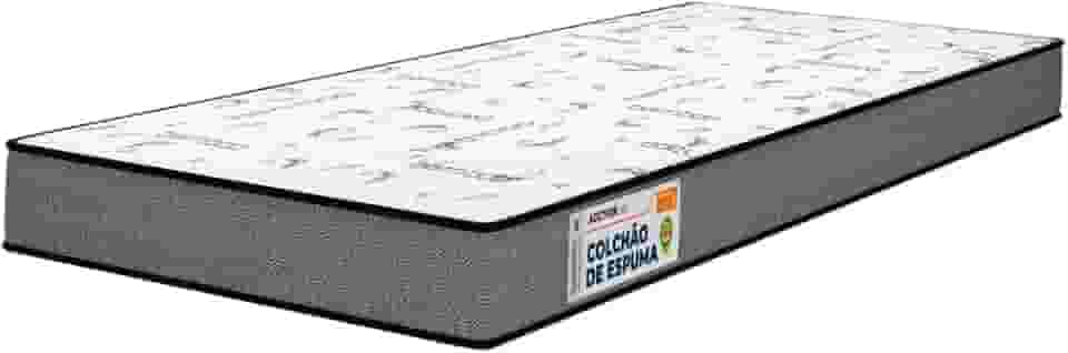 Colchão de Solteiro Espuma Cama Quarto 1,88x78x14 D33 Plumatex - Loja Inova BR