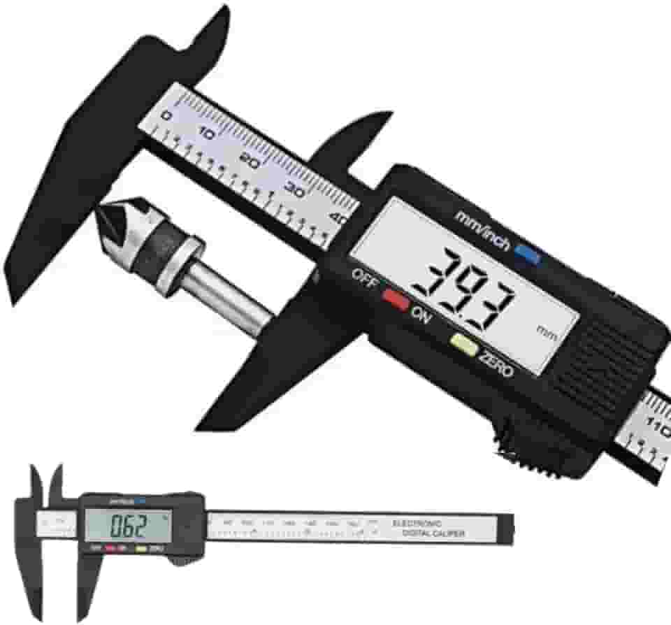 Paquimetro Digital 150mm Profissional Eletrônico Display Lcd Medição Precisa Premium KRORE