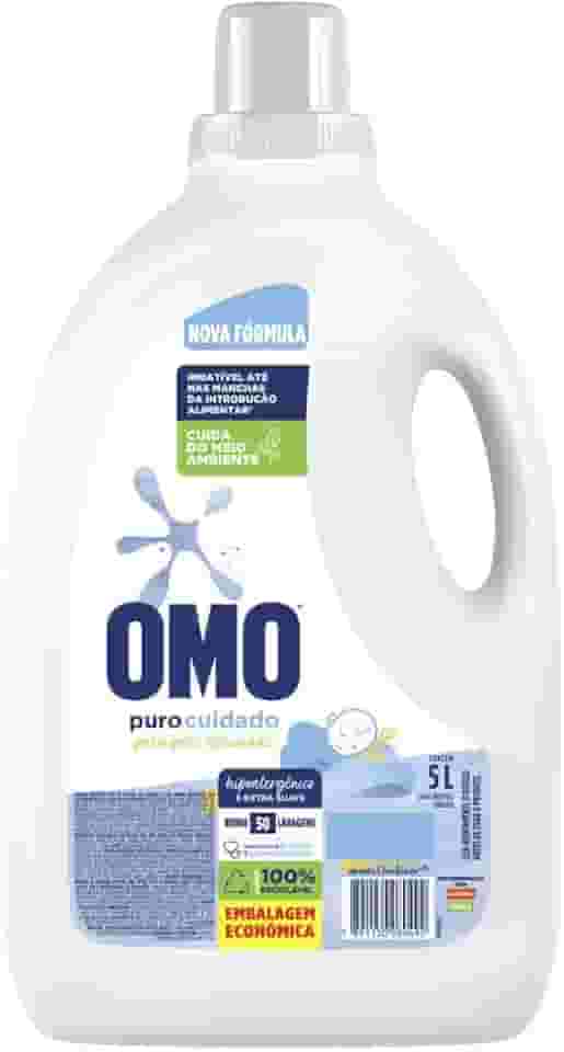 OMO Sabão Líquido Omo Puro Cuidado 5L