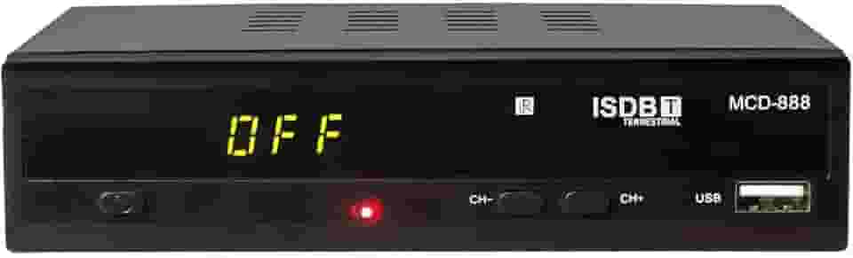 Conversor Digital Gravador Bivolt TV Digital multimídia HD Full