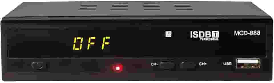 Conversor Digital Gravador Bivolt TV Digital multimídia HD Full