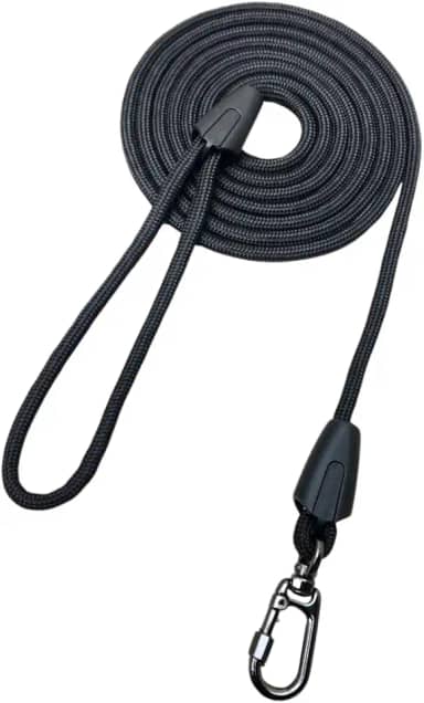 Guia Longa com 5 metros de Corda Passeios Para Cães de Adestramento Mosquetão Reforçado (Peto)