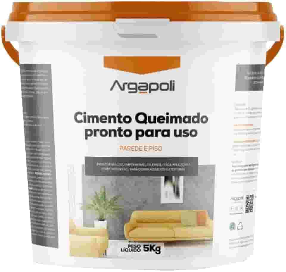 CIMENTO QUEIMADO PRONTO PARA USO 9 CORES 5KG (Concreto)