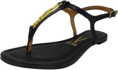 Sandália Rasteirinha Feminina Macia Charme Estilo Vizzano