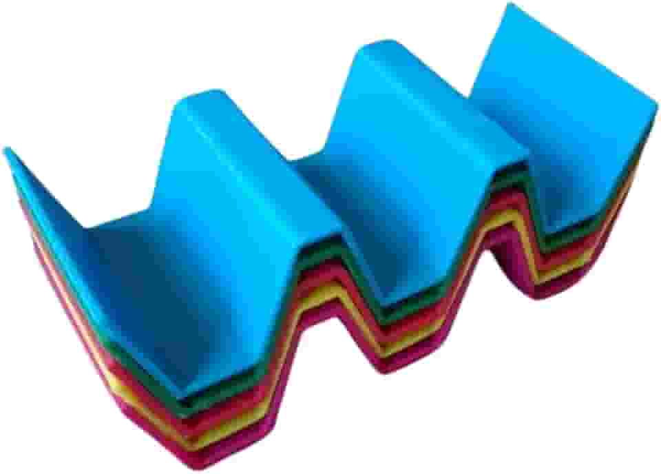 Kit Suportes Triplo Para Tacos Mexicanos Mexicanos (10, Preto)