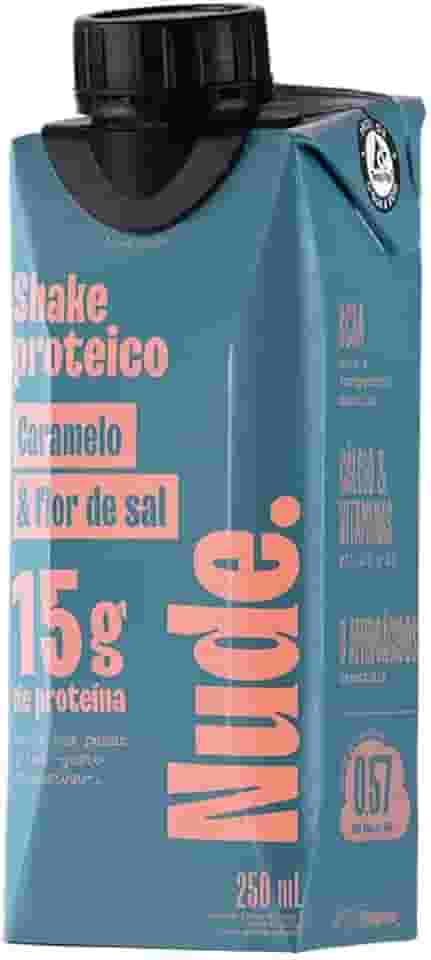 Nude Shake Proteico Caramelo & Flor de Sal 250ml