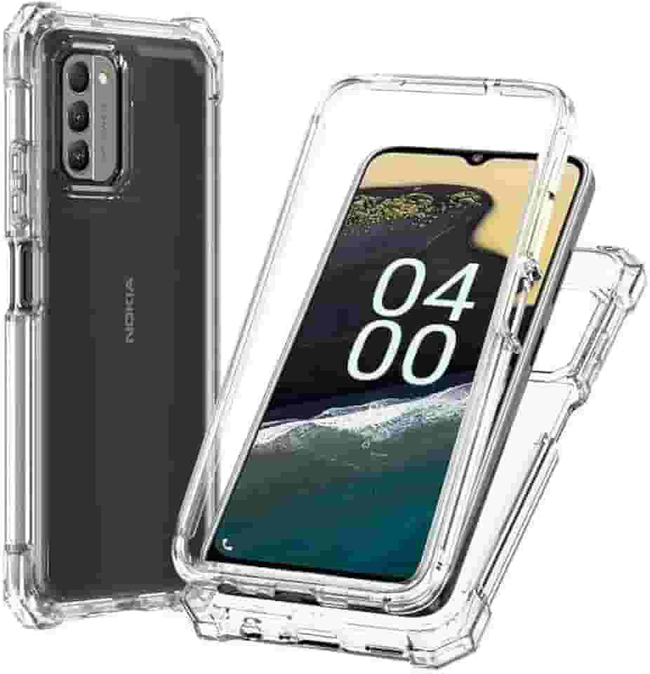 Para Nokia G310 5G, Nokia G42 5G - Capa protetora à prova de choque para celular - transparente