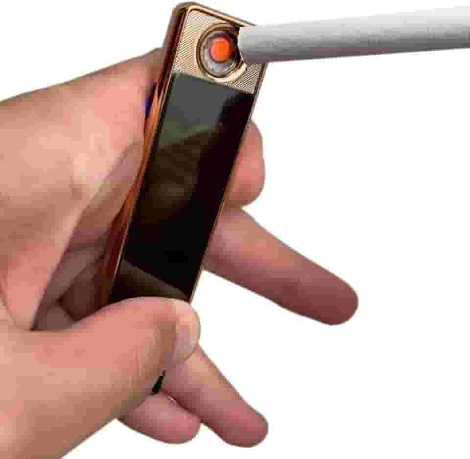 Isqueiro Elétrico Eletrônico Usb Recarregável