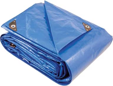 Lona Reforçada De Polietileno Vonder Azul 4 M X 3 M