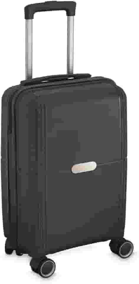 Mala de Viagem 34 Litros Mala de Bordo Executiva Compacta com Segredo Modelo Premium (Preto)