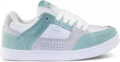 Tênis Qix Skate Retrô Am Cup Sole Séries Branco/Aqua
