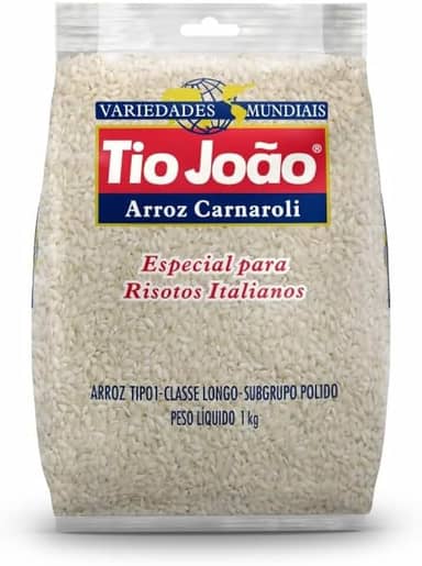 Tio João Arroz Carnaroli Variedades Mundiais -1Kg