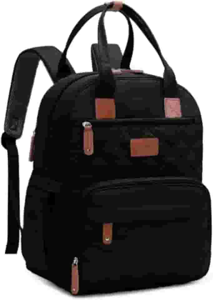 Bolsa Maternity Land Desire Preta USB+Trocador+Par Ganchos