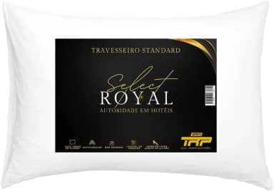 Travesseiro TRP Imports Select Royal Toque de Plumas Antialérgico Linha Hotel