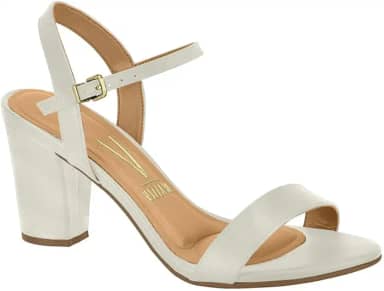 Sandália Feminina Salto Quadrado Mini Glitter Dourado Vizzano 6262.474