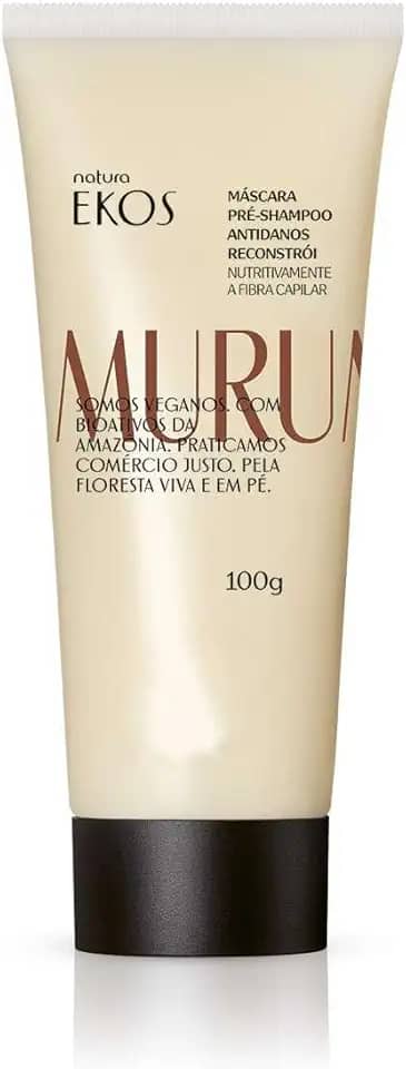 MURUMURU MÁSCARA PRÉ-SHAMPOO ANTIDANOS 100g