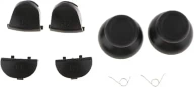 gazechimp Botões De Gatilho Com Vara Analógica L1 R1 L2 R2 Com Molas Para Controladores Sony PS4