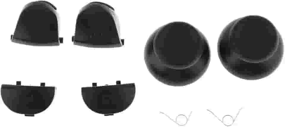 gazechimp Botões De Gatilho Com Vara Analógica L1 R1 L2 R2 Com Molas Para Controladores Sony PS4