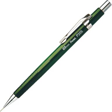 Lapiseira Sharp P200 Pentel 0.5mm Verde